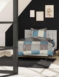 Bierbaum Beddengoed 6277, Renforcé, 100% katoen, ontworpen in Duitsland, mokka 04, 135 x 200 + 80 x 80 cm