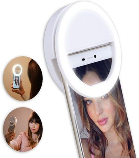 IKOOP & PROCLAIMS 2 Stuks Selfie Ring Light Clip