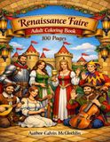 Renaissance Faire Adult Coloring Book