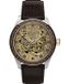 Timex Harry Potter x Timex Waterbury TW2Y75500 Horloge - Leer - Bruin - Ø 39 mm