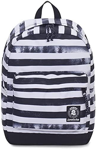 Invicta S.P.A. Rugzak - Carlson - Zwart en wit - 27 L