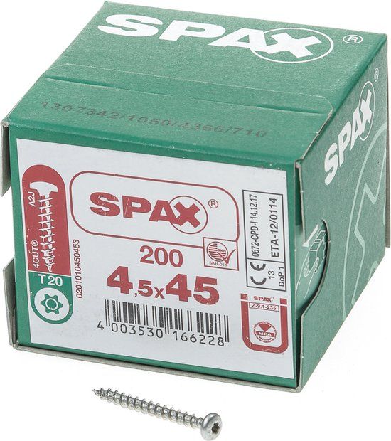Spax Bolkop, T-STAR plus - 200 stuks