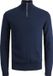 JACK&JONES JJEEMIL KNIT HALF ZIP NOOS JNR Garçon Pull Taille 128