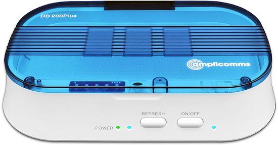 amplicomms DB200 Droogbox voor gehoorapparaten met batterijtester