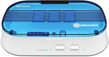 amplicomms DB200 Droogbox voor gehoorapparaten met batterijtester