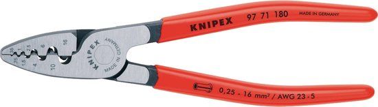 Knipex 97 71 180 Adereindhulstang
