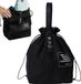 Petite valise réutilisable et pliable - Pièce - Noir - Coton