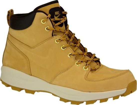 Nike Manoa Leather Men's Sneakers - Haystack/Haystack-Velvet Brown - Size 40