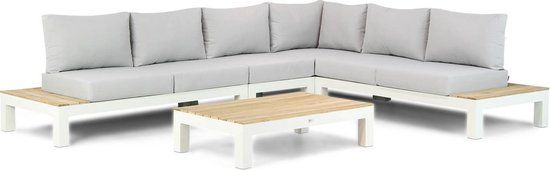 Garden Collections Lifestyle Ravalla hoek loungeset 5-delig Grijs-antraciet