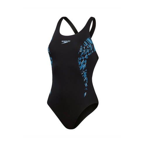 Speedo ECO Endurance+ sportbadpak Muscleback zwart/blauw