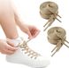 Thuisbesteld B.V. 180 cm polyester platte sneaker veters - 8mm breed - 4 veters - sneakerveters - hoogwaardige sportveters - reserveonderdelen voor sportveters - canvas schoenen, sport - en casualschoenveters Blanc