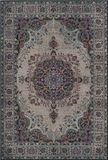 Safavieh Vintage Inspired Indoor Woven Area Rug, Artisan Collection, ATN334, in Grijs & Fuchsia, 91 X 152 cm
