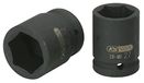 KS Tools 515.1730 1" Dopsleutel, zeskant, kracht kort, 30mm