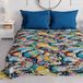 PETTI Artigiani Italiani - Sprei voor kinderen, lente, zomer, 225 x 260 cm, voor Frans bed, lichte deken voor Frans bed, 100% Made in Italy