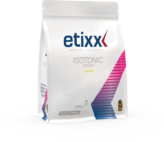 Etixx Isotonic Lemon 2000 gr - Sportdrank - Citroen - Poeder