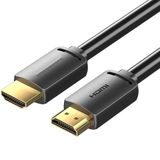 Watio Wave HDMI-kabel, 2 m, stekker naar stekker, ondersteunt 4K, hoge snelheid, ondersteunt audio en video, zwart
