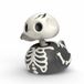 Numskull TUBBZ Badeend - Numskull - Skelet Halloween (Eerste Editie) - 9cm