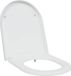 Duroplast Abattant de toilette blanc 49 x 36 x 4 cm