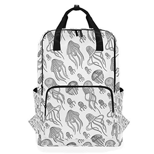 MONTOJ Travel Rugzak Octopus artistieke schetsen school rugzak - 5712279515196
