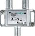 Axing BAB 1-06P - Cable splitter - 5 - 1218 MHz - Gray - A - 6 dB - F