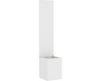 vidaXL Privacy Screen White 32 x 32 x 150 cm Cold-Rolled Steel