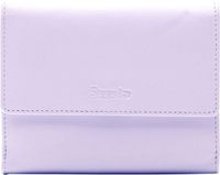 Esquire Leren Portemonnee Viktoria Wallet With Flap Lilac Paars