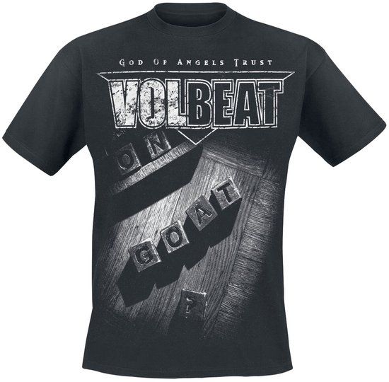Volbeat Goat Blocks T-shirt Heren - antraciet - 4XL