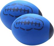 T&F Creations Rugby Bal - Blauw - Foam - 24 cm - 2 Stuks