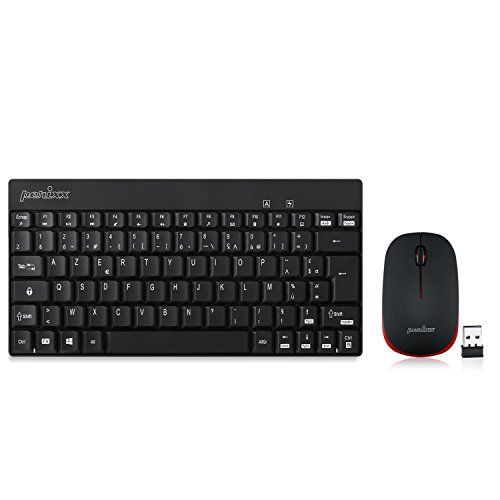 Perixx PERIDUO-711 draadloos toetsenbord - Zwart