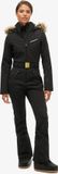 Superdry SKI SUIT Femme Combinaison de ski - Noir - Taille XS