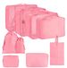 Solidchoice - Ensemble de 9 organisateurs de voyage pour vêtements et articles de toilette
