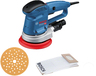 Bosch GEX 34-150 Professional Draadloze Excentrische Schuurmachine - Zwart/Blauw/Grijs/Rood