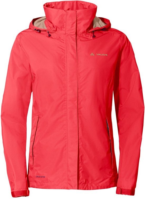 Vaude Women&#39;s Escape Light Jacket - Outdoorjas - Dames - Rood - Maat 44