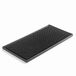 Lacor - 62627 - 100% antislip mat of barmat van thermoplastisch rubber om het afdruipen van codes of dranken te voorkomen, BPA-vrij, afmetingen 30 x 15 x 1,8 cm, zwart