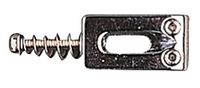 Partsland staartstuk Stratocaster modellen 10,8 mm breed, chroom