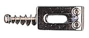 Partsland staartstuk Stratocaster modellen 10,8 mm breed, chroom