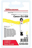 Office Depot Compatible Canon CLI526YL Ink Cartridge Yellow