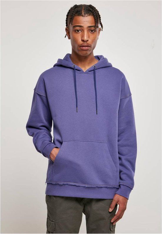 Urban Classics Oversized Sweat Hoodie - Men - Blue - XS