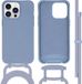 iMoshion Color Backcover with Cord for iPhone 14 Pro Max - Blue