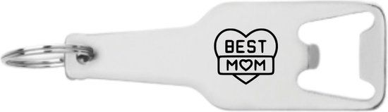 Akyol - Best Mom Bottle Opener - Silver - Aluminum - Gift for Mom