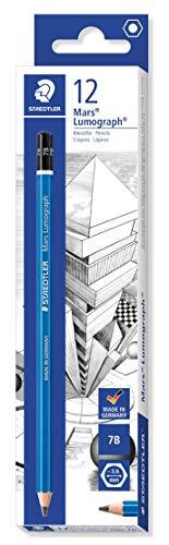 Staedtler Mars Lumograph 7B Potlood - Pack van 12