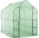vidaXL Inloopkas met 12 schappen 143x214x196 cm staal