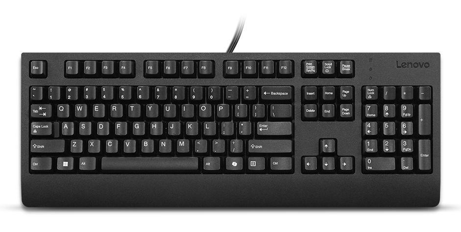 Lenovo Preferred Pro II Thuis/Werk USB Amerikaans Engels Zwart
