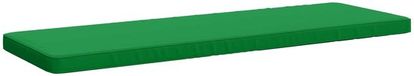 vidaXL - 1-delig - Coussin de banquette - VUGHT - 100% - Polyester - Vert - 160 x 50 x 5 cm