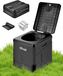 Merkloos Omgoods - Toilettes de camping pliables pour une utilisation portable
