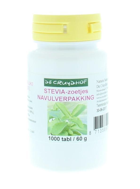 Cruydhof Stevia extract zoetjes navulling 1000 TB