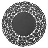 Garcia de Pou 250 Eenheid Rond Doilies, 51.2 cm, Papier, Zwart