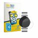 BROTECT Screenprotector 6 pièces pour Xcoast Minimalist Unisexe Montre connectée Verre de protection Transparent