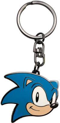 Sonic metal keychain