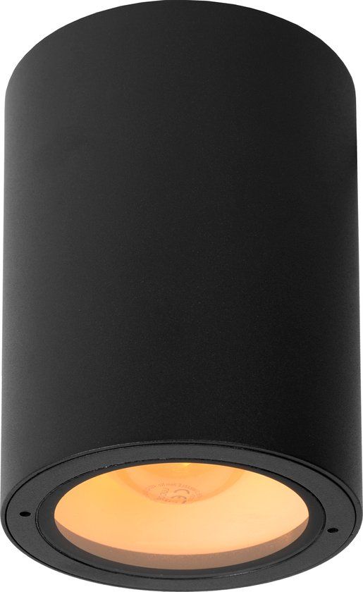 Lucide VOLANTIS - Plafondspot Buiten - Ø 10,8 cm - 1xE27 - IP54 - Zwart